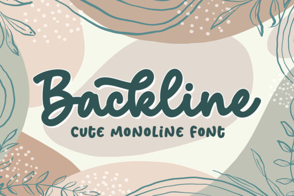 Backline: The Handwritten Font That Brings Warmth and Authenticity to Chalkboard-Style Design