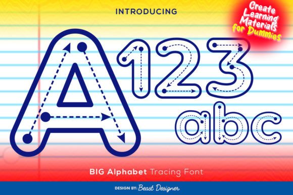 Big Alphabet Tracing