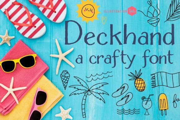 Deckhand: A Crafty Font for Joyful Design