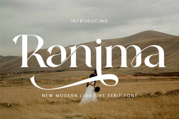 Elevate Your Visual Storytelling with Ranjma: The Modern Ligature Serif Redefining Luxury Typography