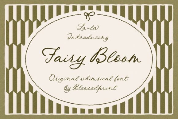 Fairy Bloom: Whimsical Script, Real-World Charm