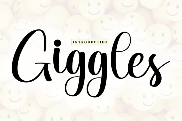 Giggles: A Handwritten Font That Feels Like a Smile