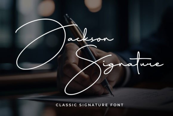 Jackson Signature: The Monoline Font That Bridges Personality and Professionalism