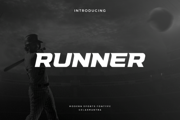 Runner: A Dynamic Sports Font Built for Speed