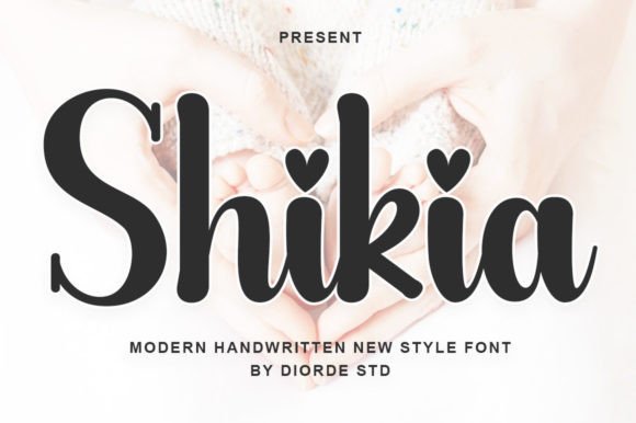 Shikia: A Friendly Handwritten Font That Just Works