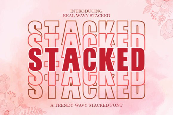 Stacked Font: The Playful, Impactful Choice for Modern Text Design