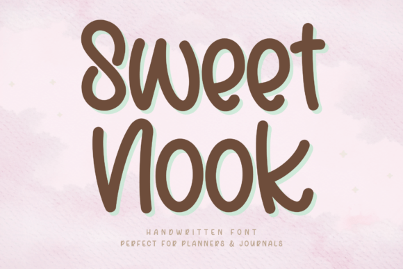 Sweet Nook: The Handwritten Font That Feels Like a Warm Hug